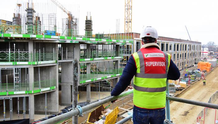 Reinforced Concrete Basement and Frames for Cambridge University